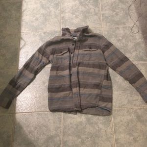 Old navy striped flannel